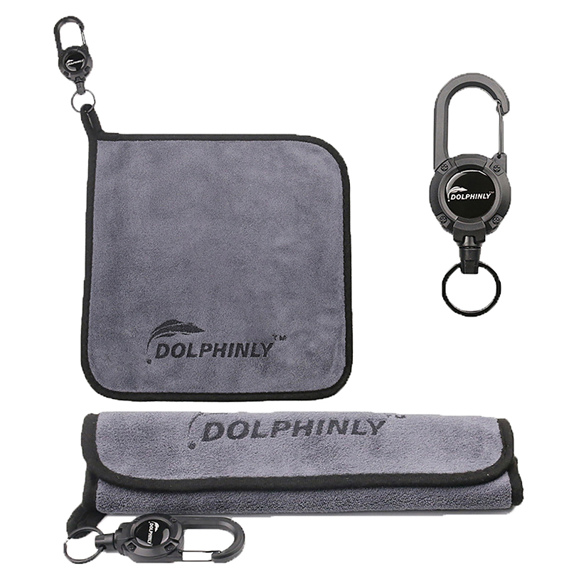 Fishing Equipment Carp - 【F】Spezielles Angelhandtuch mit D-förmigem Haken, tragbar,