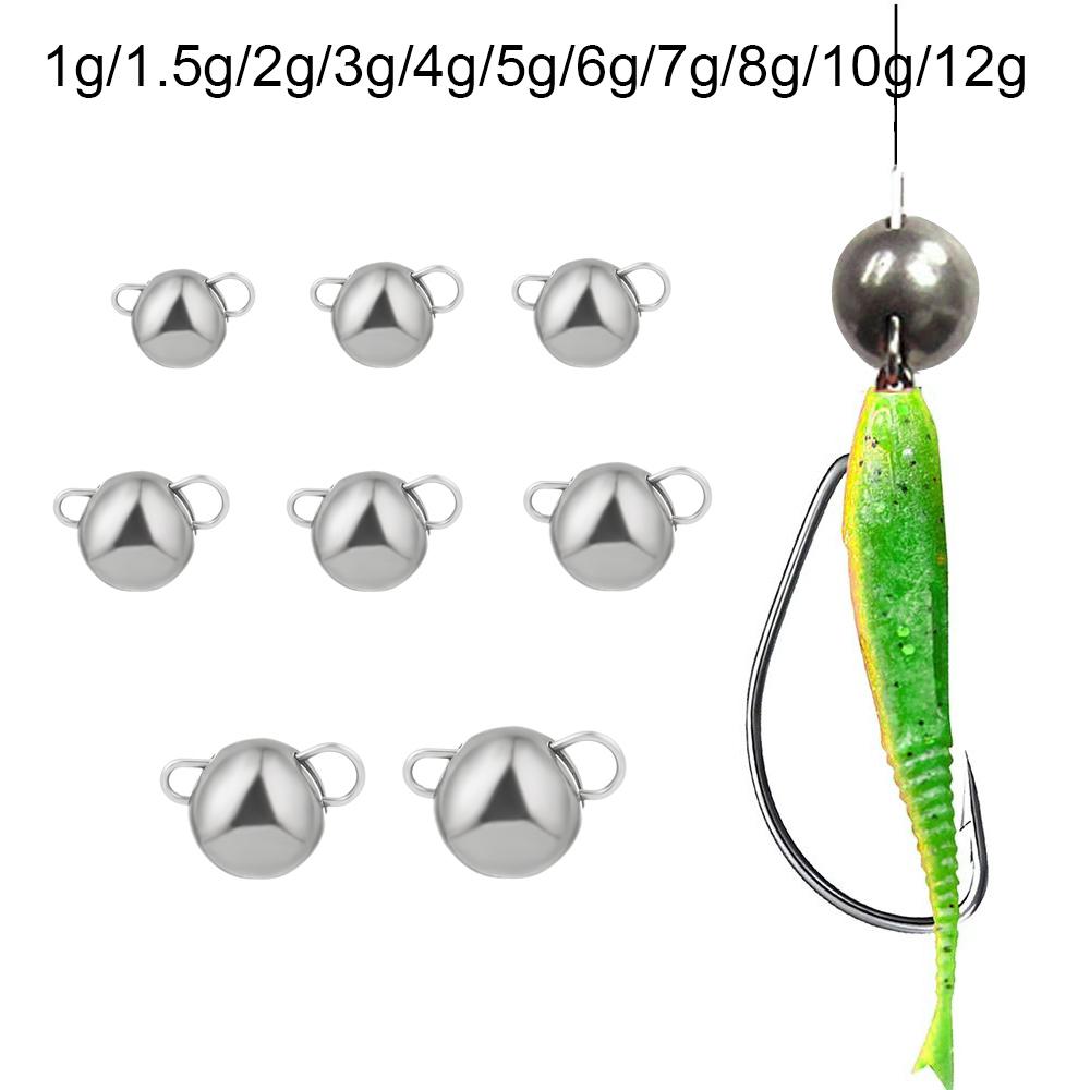 Fishing Equipment Carp - 1pc Matte Schwarz Wolfram Platinen 1g-12g