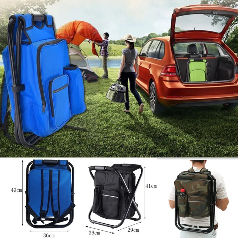 2-in-1 klappbarer Angelstuhl,  – Fishing Equipment Bag Bewertung und Preis